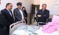 بازدید مسئولین رفسنجان از مرکز آموزشی و درمانی حضرت علی‌بن‌ابیطالب(ع)